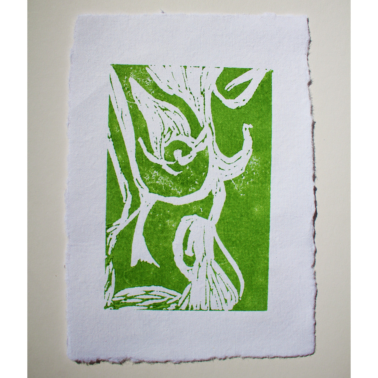 Lino Print Torso