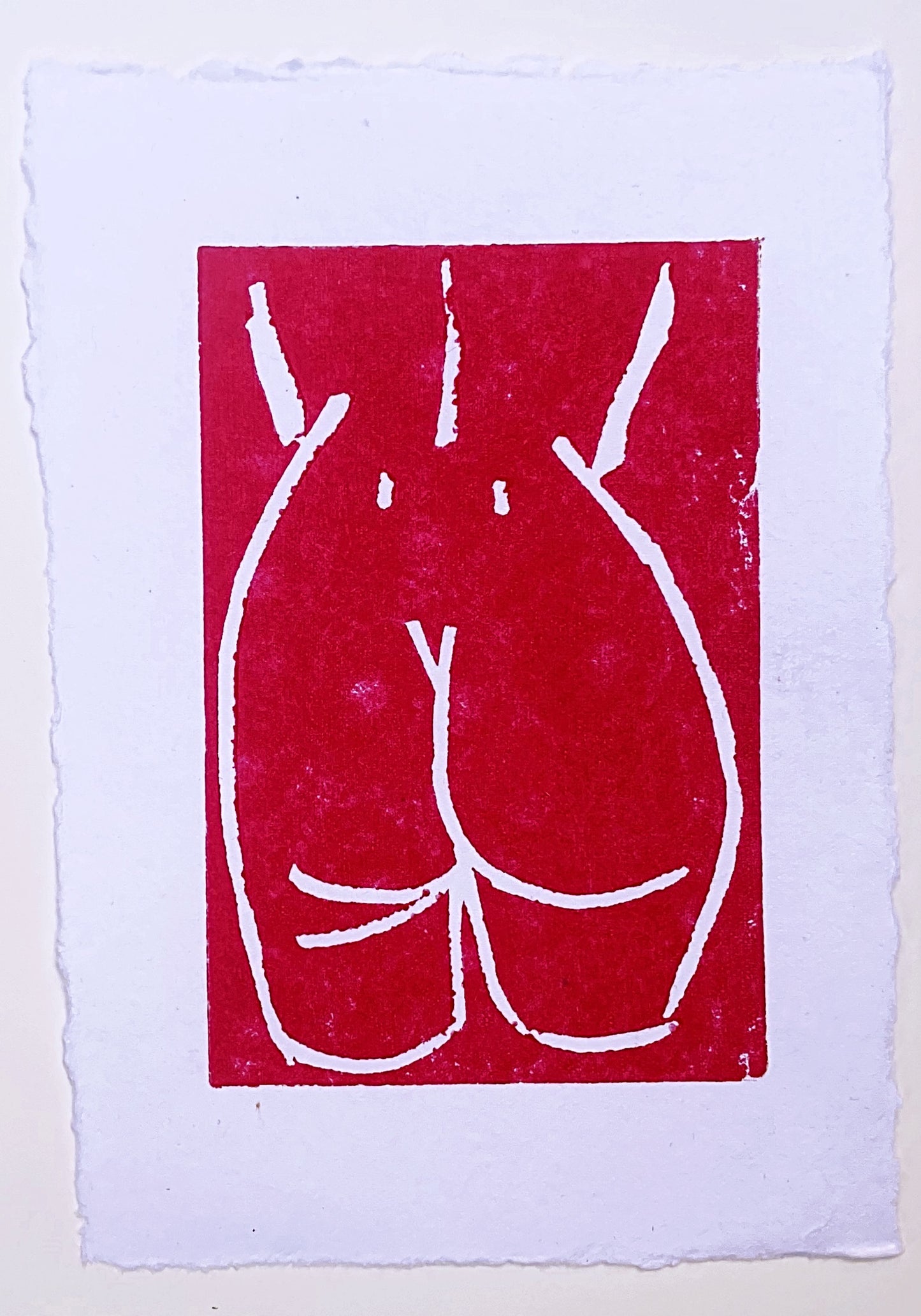 Lino Print Bum