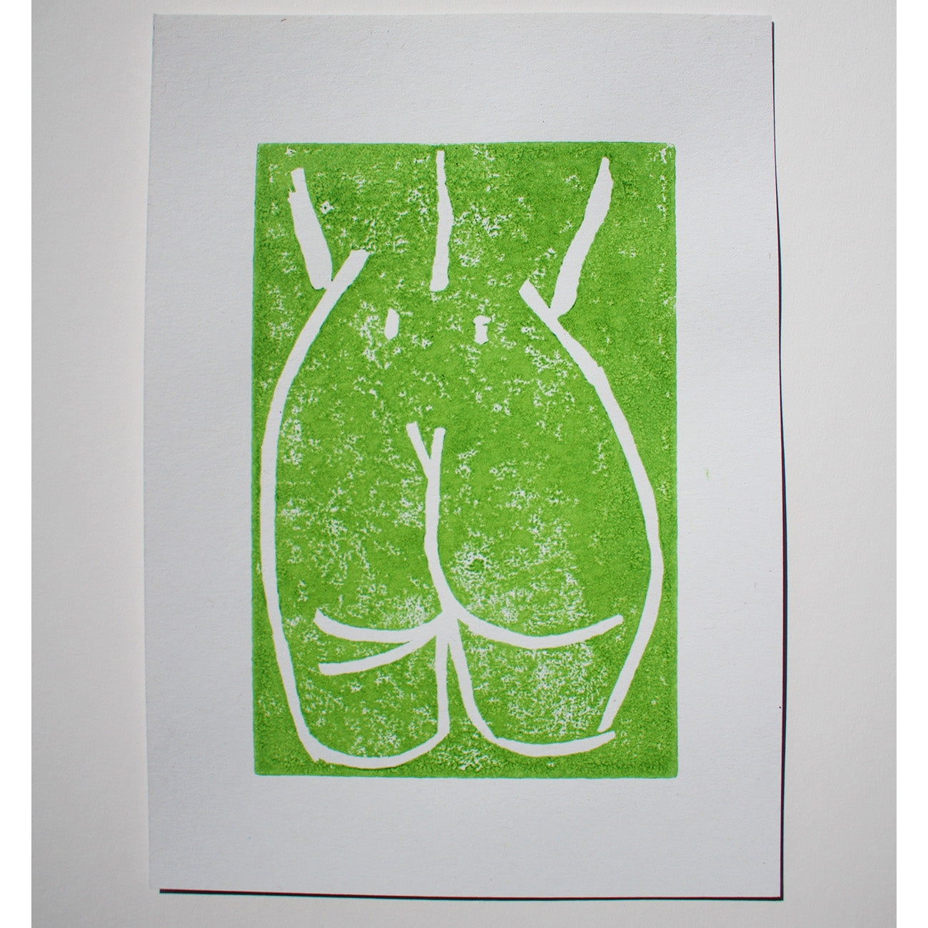 Lino Print Bum