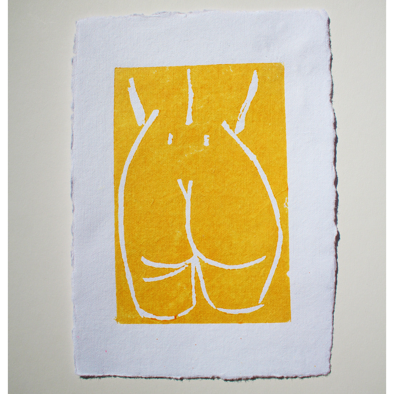 Lino Print Bum