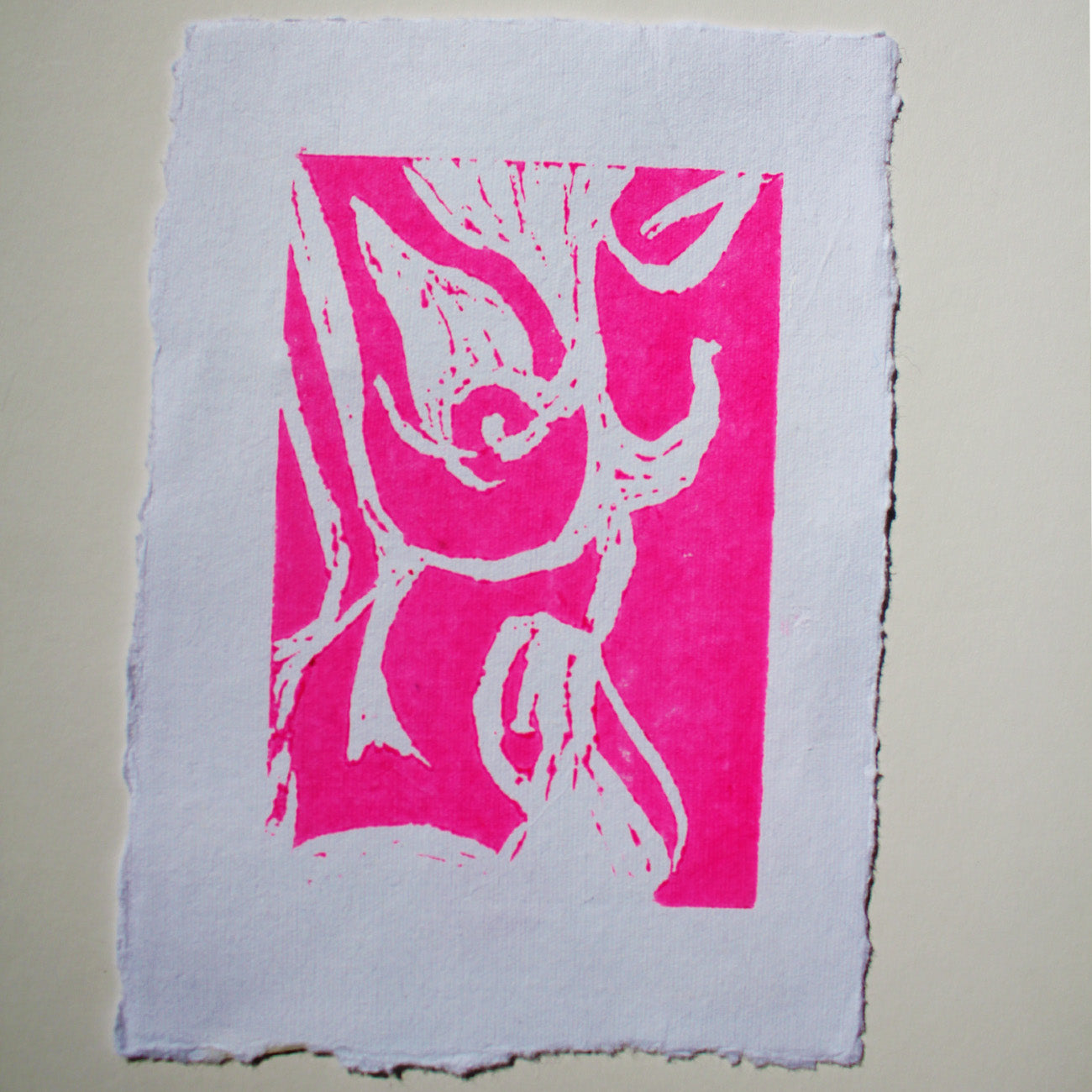 Lino Print Torso