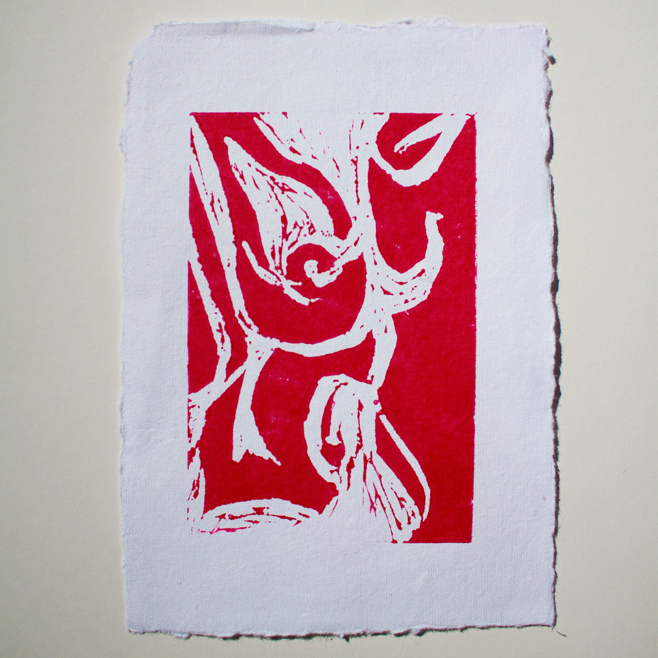 Lino Print Torso