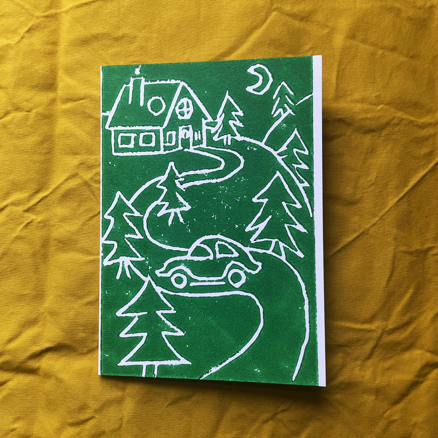 2025 Hand Printed Christmas Cards A6