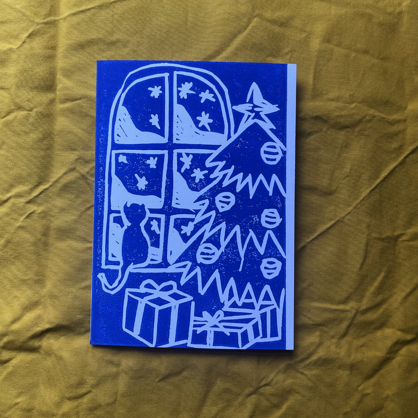 2025 Hand Printed Christmas Cards A6