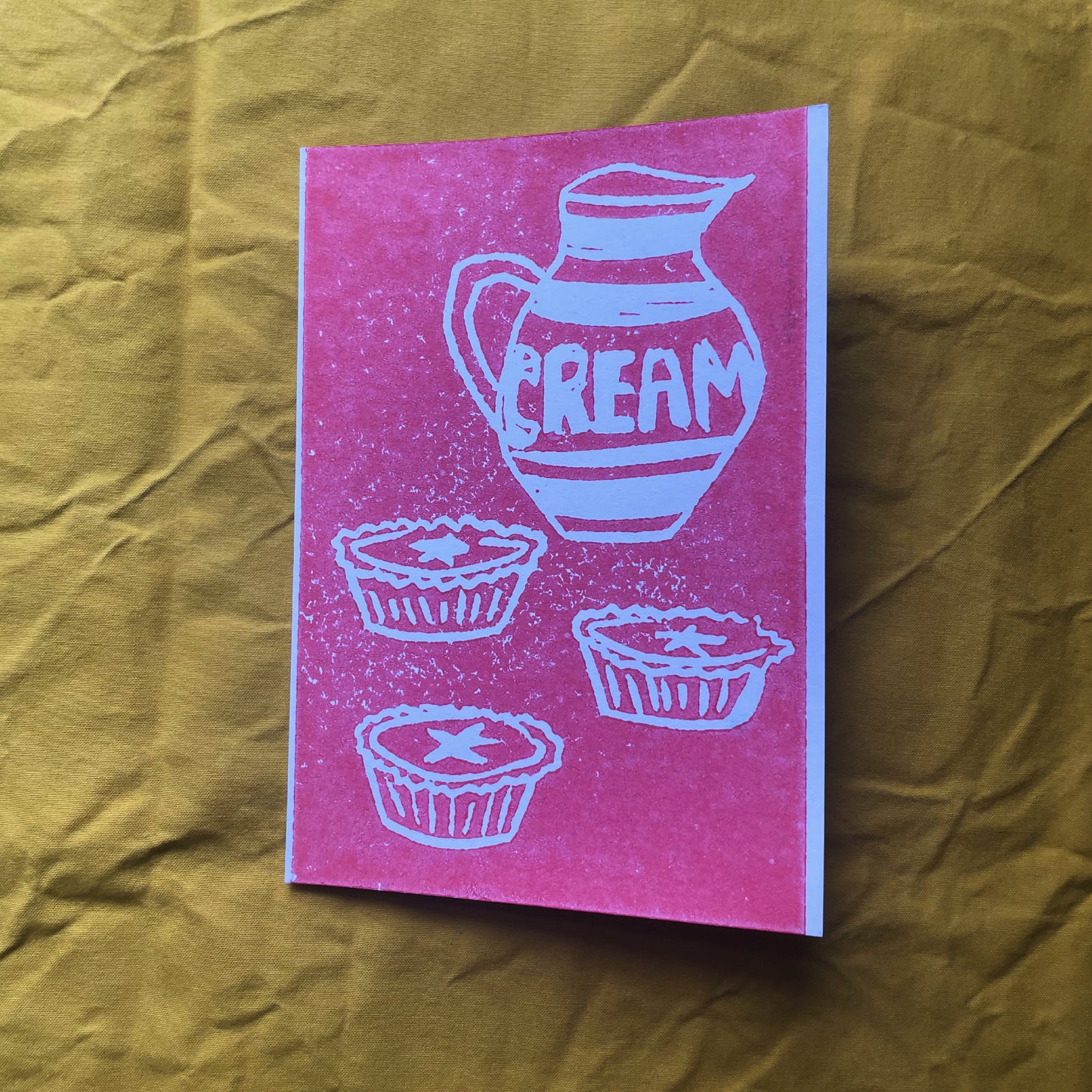 2025 Hand Printed Christmas Cards A6