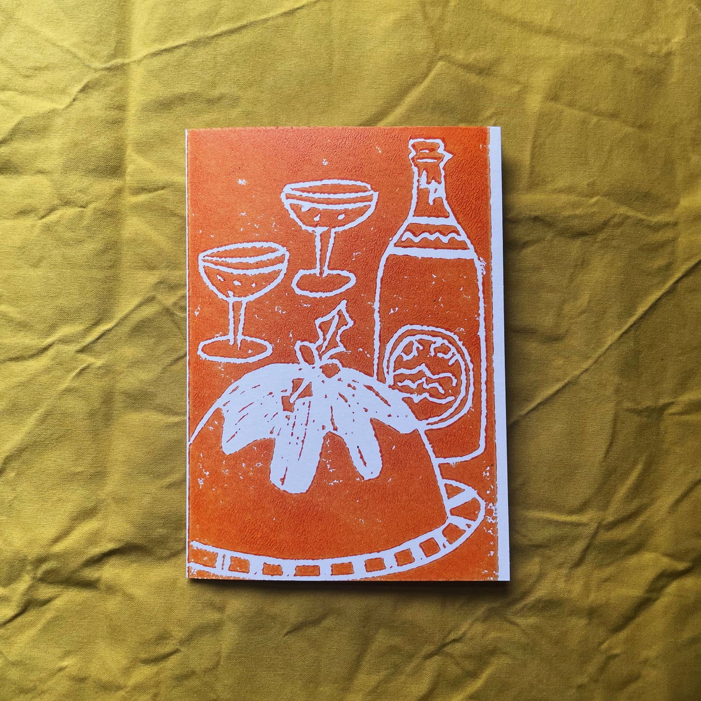 2025 Hand Printed Christmas Cards A6